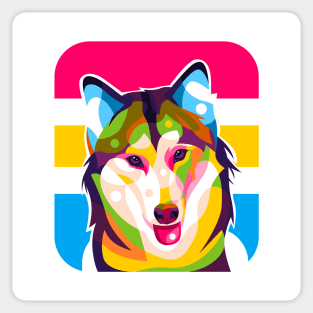 Siberian Husky Sticker